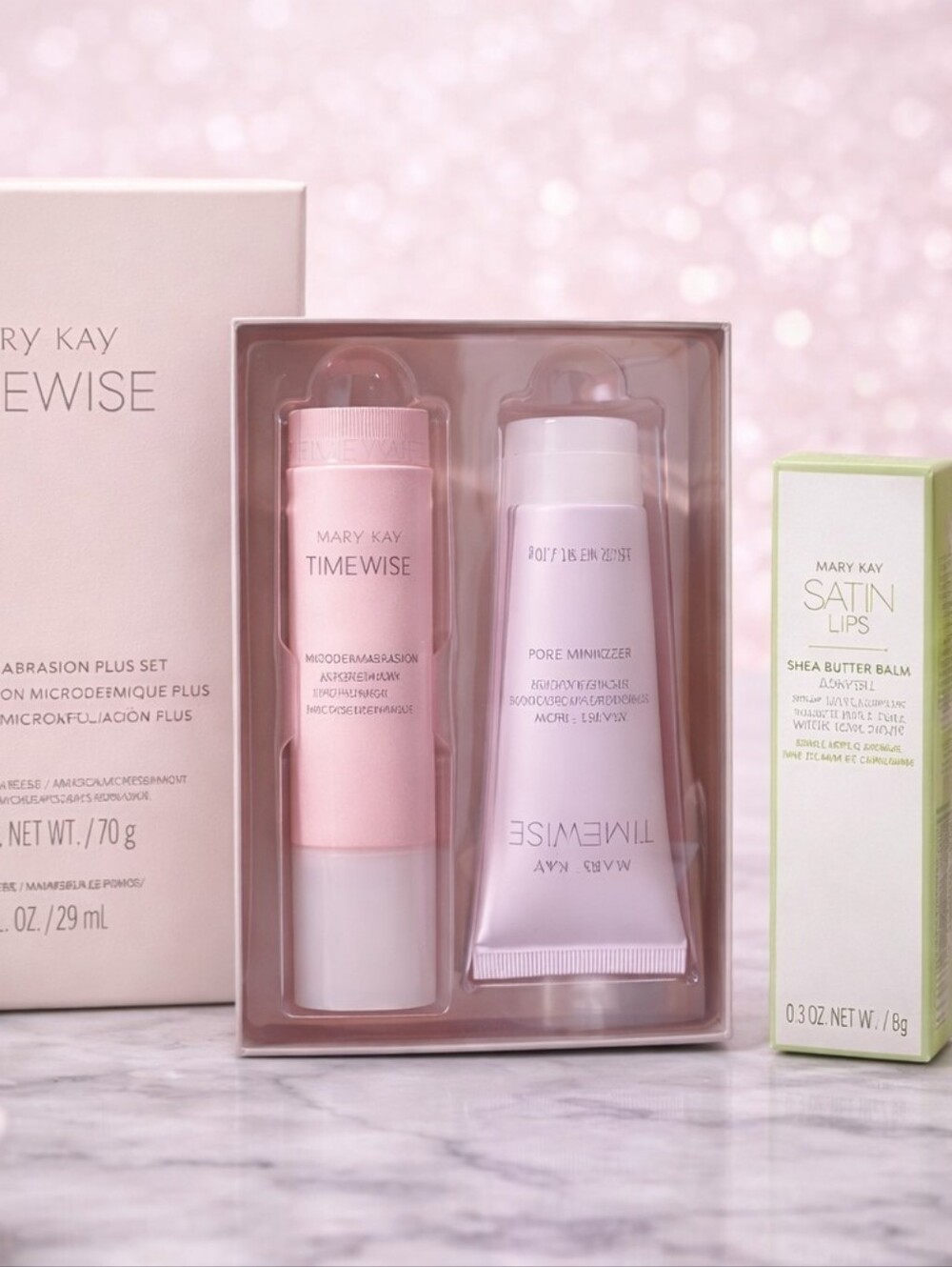 Mary Kay TimeWise Pink Night Cream & Serum Set